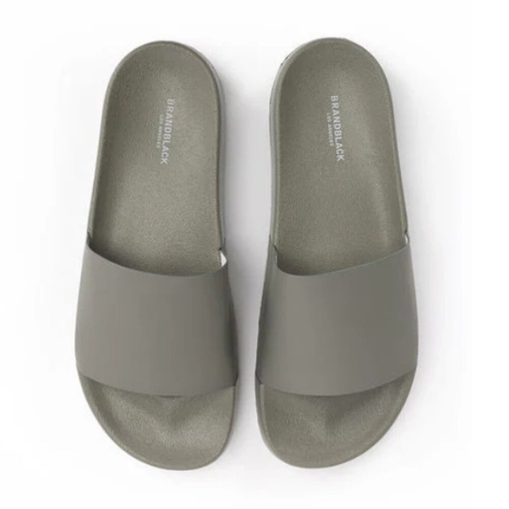 NIB - Brandblack Women's Kashiba-Lux Slides, Agave - Size 9.5